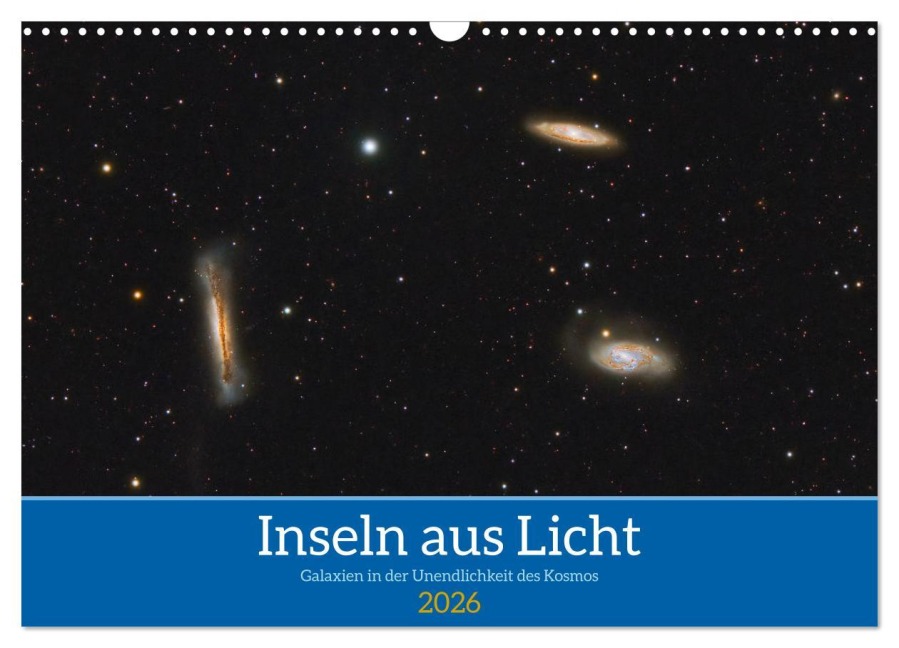 Inseln aus Licht (Wandkalender 2026 DIN A3 quer), CALVENDO Monatskalender - Harald Becher