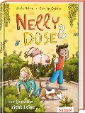Cover-Bild zum Titel 'Nelly & Düse - Ein Schwein zieht Leine' von 'Nicole Mahne, Caroline Opheys'