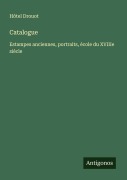 Cover-Bild zum Titel 'Catalogue' von 'Hôtel Drouot'