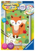 Ravensburger Malen nach Zahlen 28777 - Süßer Fuchs - Kinder ab 7 Jahren - 