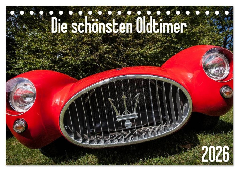 Die schönsten Oldtimer 2026 (Tischkalender 2026 DIN A5 quer), CALVENDO Monatskalender - Stefan Anker