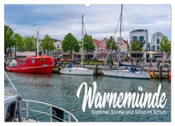 Cover-Bild zum Titel 'Warnemünde - Sommer, Sonne und Sand im Schuh (Wandkalender 2026 DIN A2 quer), CALVENDO Monatskalender' von 'Gunnar Freise (lenshiker@gmail. com)'
