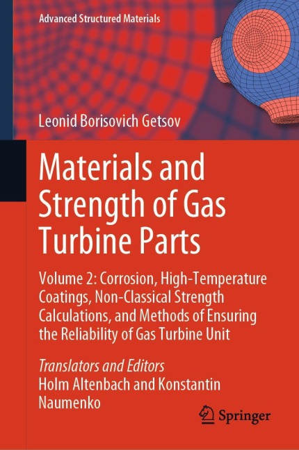 Materials and Strength of Gas Turbine Parts - Leonid Getsov