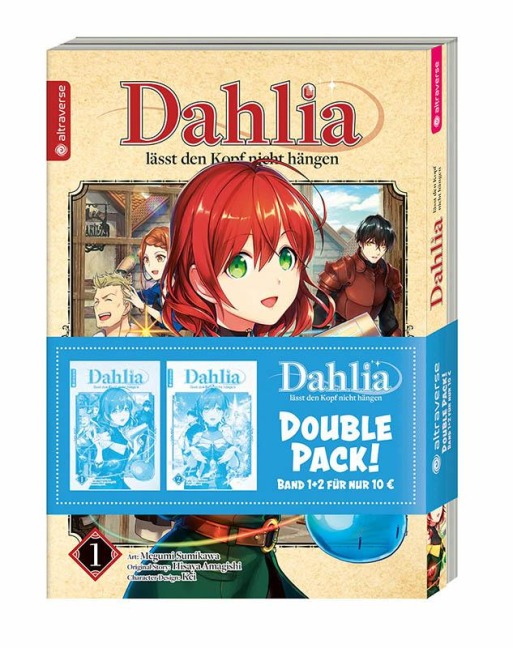 Dahlia lässt den Kopf nicht hängen Double Pack 01 & 02 - Megumi Sumikawa, Hisaya Amagishi, Kei