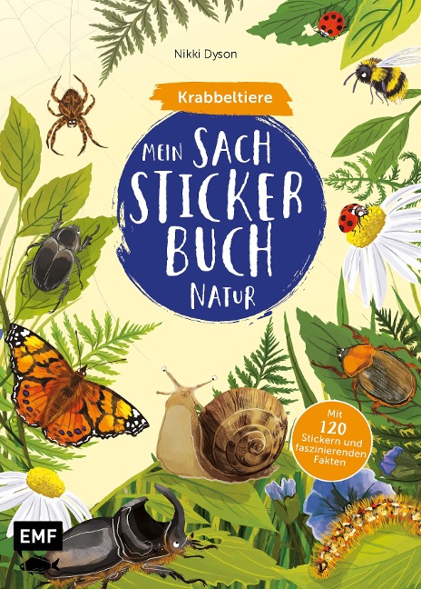 Mein Sach-Stickerbuch Natur - Krabbeltiere - 