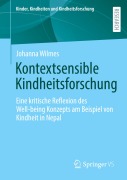 Cover-Bild zum Titel 'Kontextsensible Kindheitsforschung' von 'Johanna Wilmes'