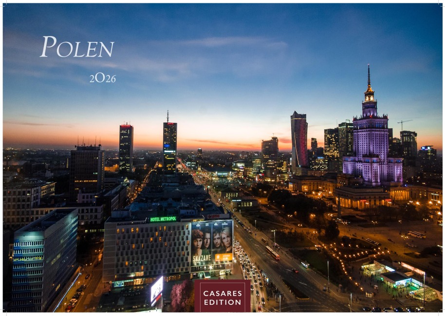 Polen Kalender 2026 - Wandkalender | Fotokalender Osteuropa 24x35cm - Entdecken Sie die schönsten Orte Polens | Der einzigartige . mit faszinierenden Fotos und Sehenwürdigkeiten - 
