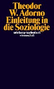 Cover-Bild zum Titel 'Einleitung in die Soziologie' von 'Theodor W. Adorno'