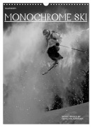Cover-Bild zum Titel 'Monochrome Ski (Wandkalender 2027 DIN A3 hoch), CALVENDO Monatskalender' von 'Franz Faltermaier'