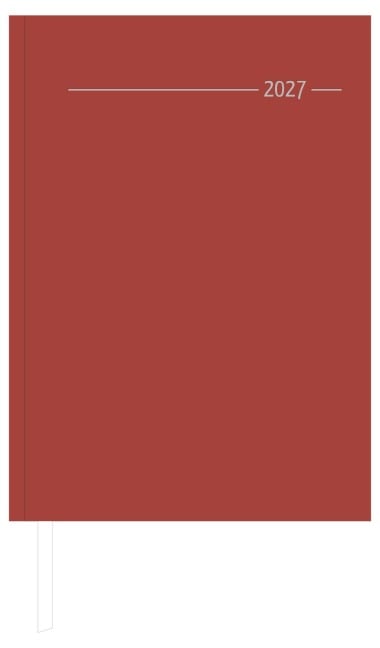 Wochenplaner Tucson rot A5 128 Seiten 2027 - 