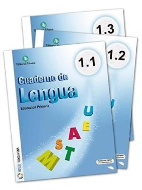 Cuaderno de lengua 1ºprimaria. Trimestral - 