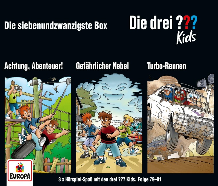 Die drei ??? Kids 3er Box- Folgen 79-81 (3 Audio-CDs) - 