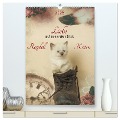 Liebe auf den ersten Blick . Ragdoll Kitten (hochwertiger Premium Wandkalender 2025 DIN A2 hoch), Kunstdruck in Hochglanz - Marion Reiß-Seibert