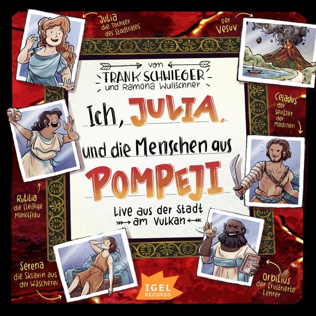 Ich, Julia, und die Menschen aus Pompeji - Frank Schwieger, Ralf Kiwit