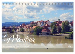 Cover-Bild zum Titel 'Maribor - Entspannde Stadt am Ufer der Drau (Tischkalender 2026 DIN A5 quer), CALVENDO Monatskalender' von 'Drachenkind-Fotografie Drachenkind-Fotografie'