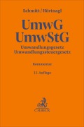 Cover-Bild zum Titel 'Umwandlungsgesetz, Umwandlungssteuergesetz. UmwG, UmwStG' von ''