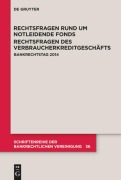 Cover-Bild zum Titel 'Rechtsfragen rund um notleidende Fonds. Rechtsfragen des Verbraucherkreditgeschäfts' von ''