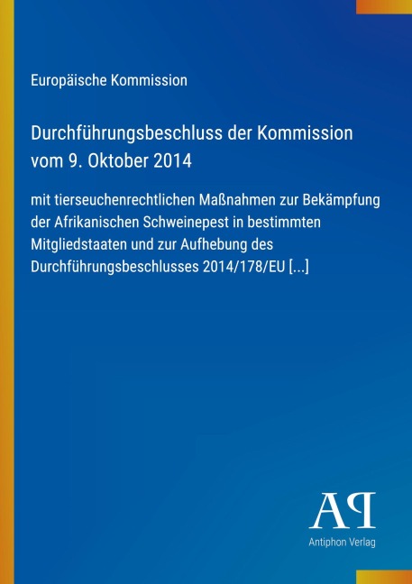 Durchführungsbeschluss der Kommission vom 9. Oktober 2014 - Europäische Kommission