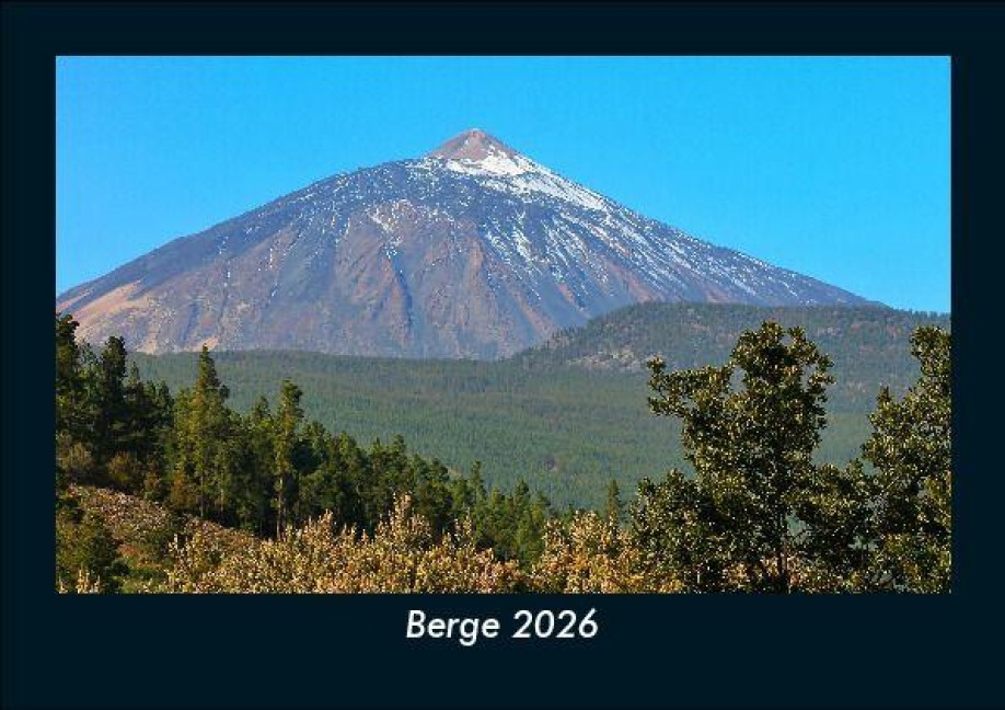 Berge 2026 Fotokalender DIN A5 - Tobias Becker