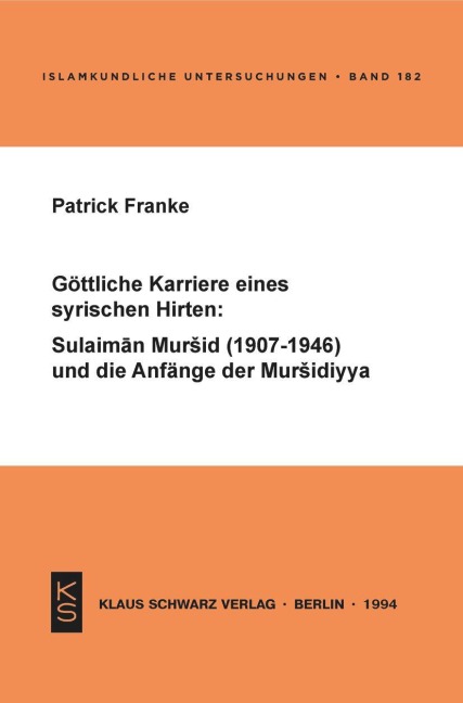 Göttliche Karriere eines syrischen Hirten - Patrick Franke