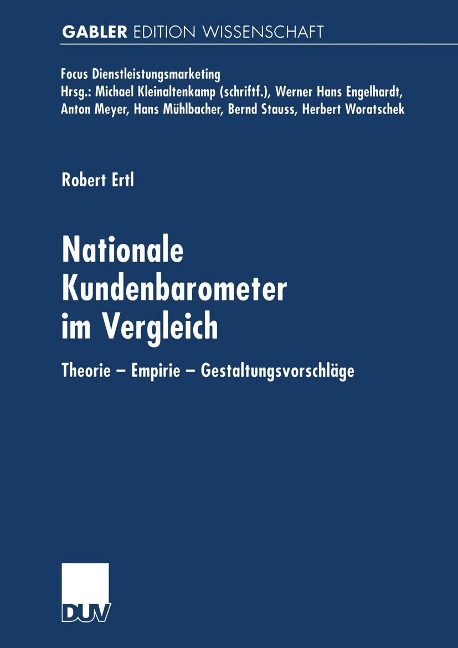 Nationale Kundenbarometer im Vergleich - Robert Ertl