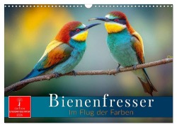 Cover-Bild zum Titel 'Bienenfresser - im Flug der Farben (Wandkalender 2026 DIN A3 quer), CALVENDO Monatskalender' von 'Roder Roder'