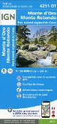 Cover-Bild zum Titel 'Monte D'Oro Mont Rotondo Parc naturel régional de Corse 1 : 25 000' von ''