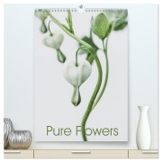 Cover-Bild zum Titel 'Pure Flowers (hochwertiger Premium Wandkalender 2026 DIN A2 hoch), Kunstdruck in Hochglanz' von 'Andreas Lauermann'