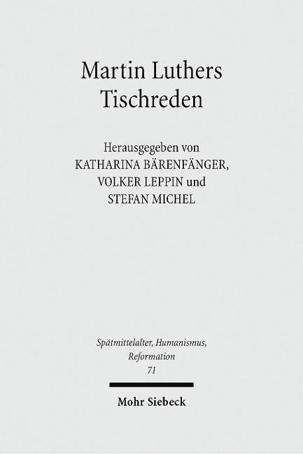 Martin Luthers Tischreden - 