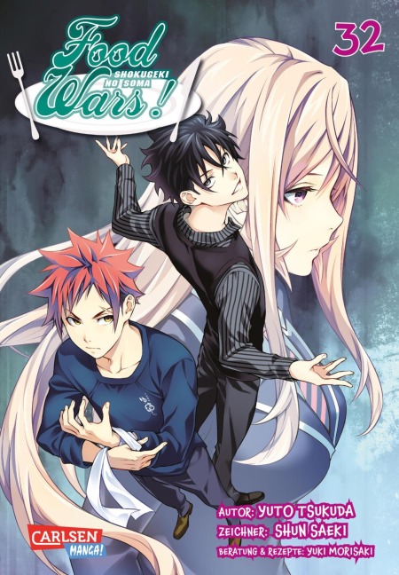 Food Wars - Shokugeki No Soma 32 - Yuki Morisaki, Shun Saeki, Yuto Tsukuda