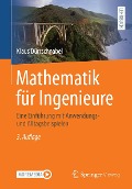 Cover-Bild zum Titel 'Mathematik für Ingenieure' von 'Klaus Dürrschnabel'