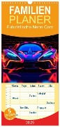 Familienplaner 2025 - Futuristische Neon Cars mit 5 Spalten (Wandkalender, 21 x 45 cm) CALVENDO - Steffen Gierok-Latniak