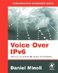 Cover-Bild zum Titel 'Voice Over IPv6' von 'Daniel Minoli'