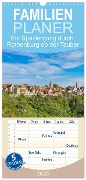 Familienplaner 2025 - Ein Spaziergang durch Rothenburg ob der Tauber mit 5 Spalten (Wandkalender, 21 x 45 cm) CALVENDO - Tina Rabus