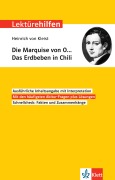 Cover-Bild zum Titel 'Lektürehilfen Heinrich von Kleist "Die Marquise von O.../Das Erdbeben in Chili"' von ''