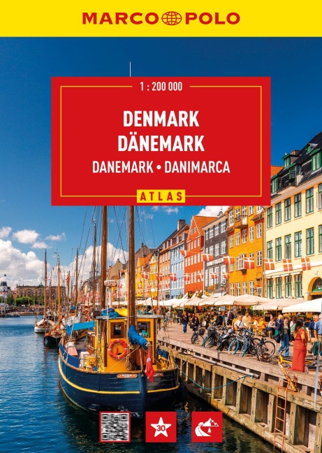 MARCO POLO Reiseatlas Dänemark 1:200.000 - 
