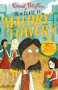 Cover-Bild zum Titel 'New Class at Malory Towers' von 'Enid Blyton, Lucy Mangan, Rebecca Westcott, Patrice Lawrence, Narinder Dhami'