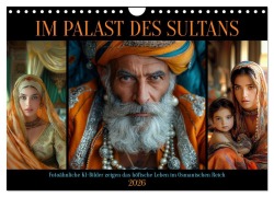 Cover-Bild zum Titel 'Im Palast des Sultans (Wandkalender 2026 DIN A4 quer), CALVENDO Monatskalender' von 'Sabine Löwer'