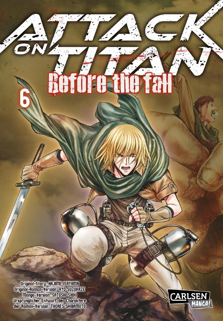 Attack on Titan - Before the Fall 6 - Hajime Isayama, Satoshi Shiki