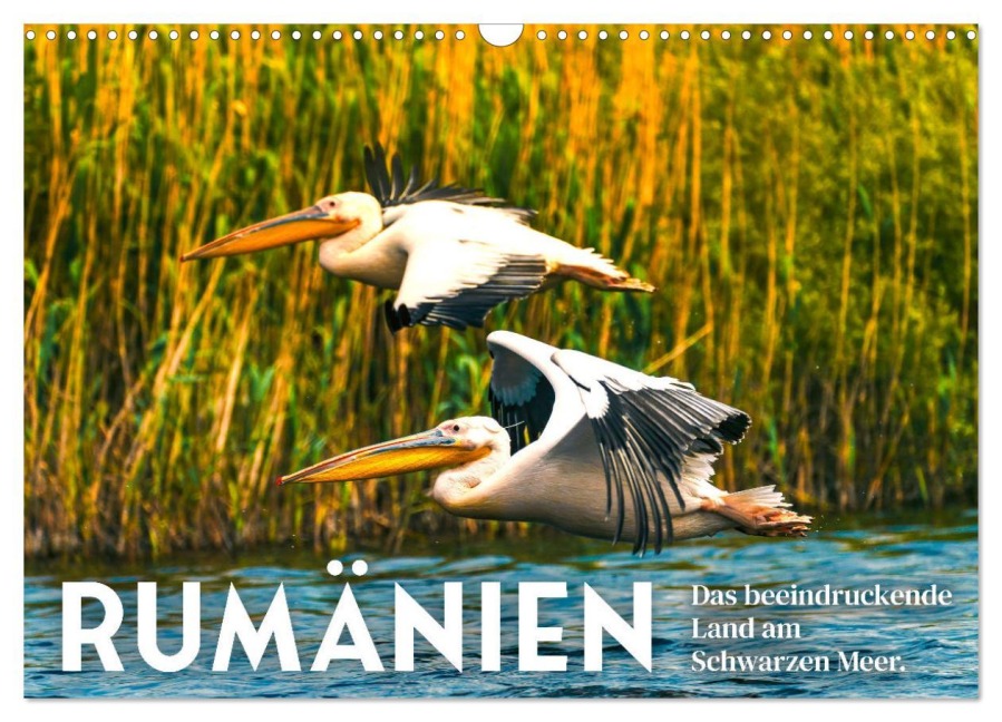 Rumänien - Das beeindruckende Land am Schwarzen Meer. (Wandkalender 2026 DIN A3 quer), CALVENDO Monatskalender - Sf Sf