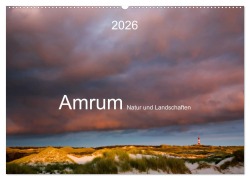 Amrum. Natur und Landschaften (Wandkalender 2026 DIN A2 quer), CALVENDO Monatskalender - Lucyna Koch