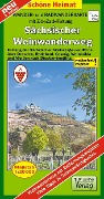 Cover-Bild zum Titel 'Wander- und Radwanderkarte Sächsischer Weinwanderweg' von ''