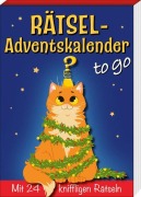 Cover-Bild zum Titel 'Rätseladventskalender to go 9' von 'Emil Schwarz'