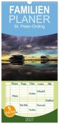Cover-Bild zum Titel 'Familienplaner 2027 - St. Peter-Ording mit 5 Spalten (Wandkalender, 21 x 45 cm) CALVENDO' von 'Peter Schürholz'
