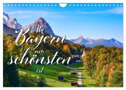 Cover-Bild zum Titel 'Wo Bayern am schönsten ist (Wandkalender 2026 DIN A4 quer), CALVENDO Monatskalender' von 'Reinhold Ratzer'