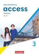 Cover-Bild zum Titel 'Access Band 3: 7. Schuljahr - Baden-Württemberg - Ausgabe 2025 - Workbook mit digitalen Medien' von 'Petra Bauerschmidt, Peadar Curran, Niamh Humphreys, Isabel Otto'