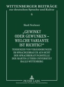 Cover-Bild zum Titel 'Gewinkt oder gewunken - welche Variante ist richtig?' von 'Skadi Neubauer'