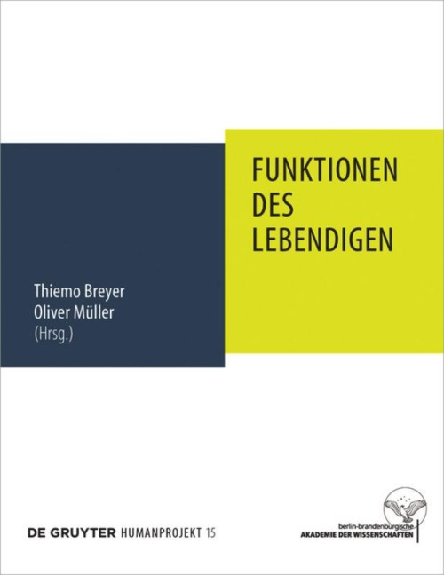Funktionen des Lebendigen - 