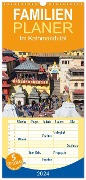 Familienplaner 2024 - Im Kathmandutal mit 5 Spalten (Wandkalender, 21 x 45 cm) CALVENDO - Ulrich Senff