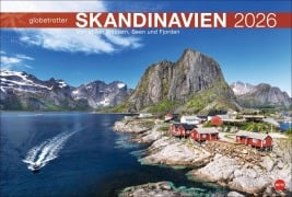 Skandinavien Globetrotter Kalender 2026 - Von stillen Wäldern, Seen und Fjorden - 